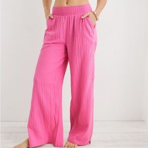 aerie high waisted pool-to-party pants